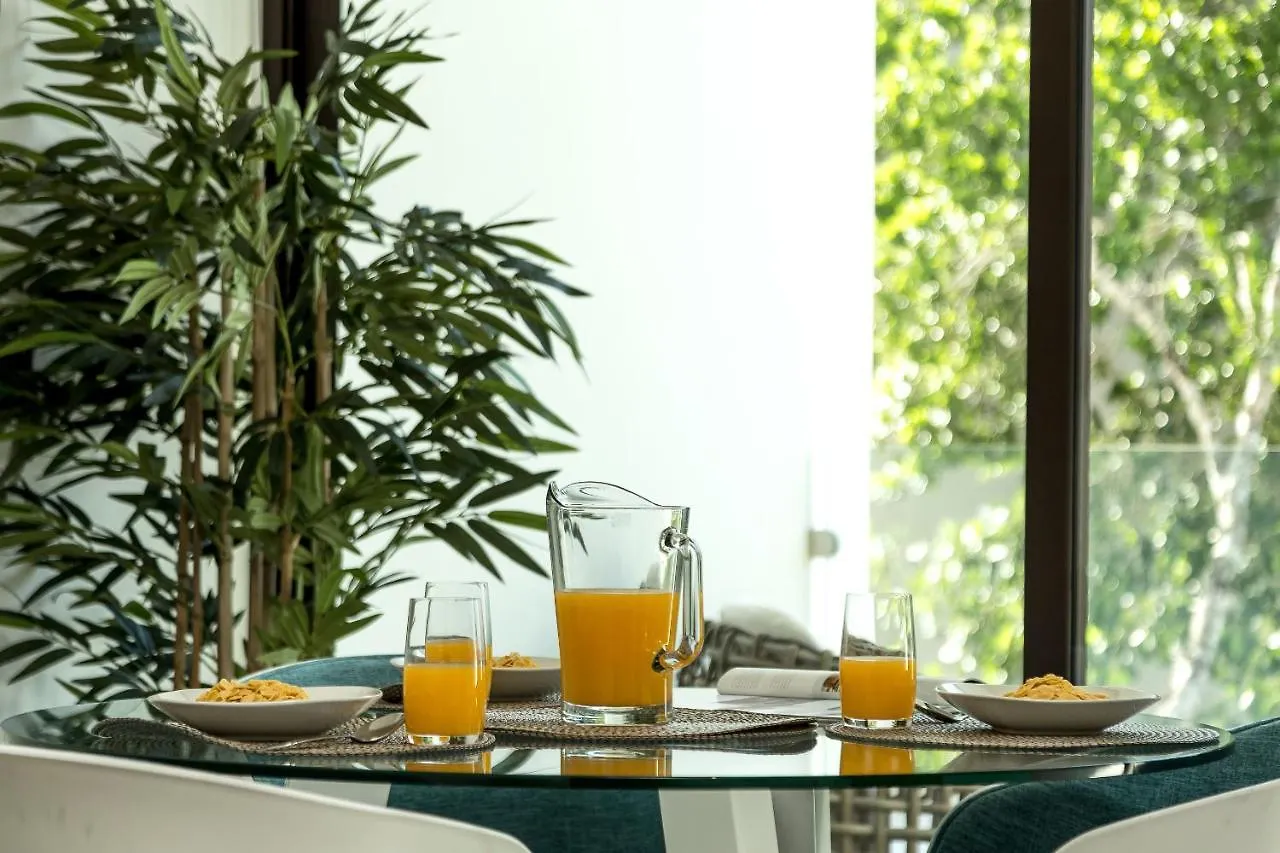 Stylish One Bedroom For Up To 4 People At Aldea Zama Tulum 0*,  Messico